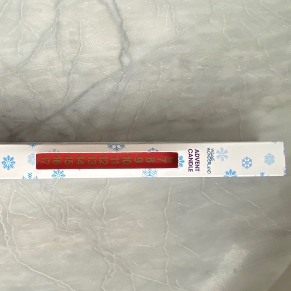 Christmas countdown/advent candle - Picture 3 of 4